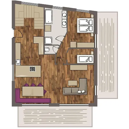 Knappensteig Apartmán *